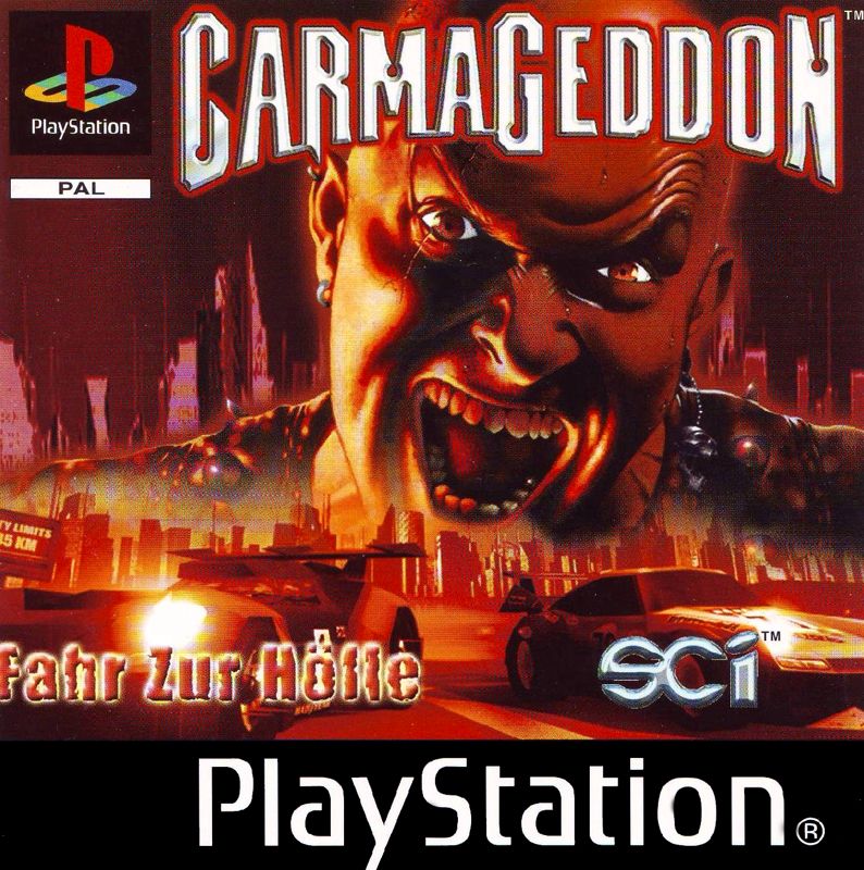 Front Cover for Carmageddon (PlayStation)