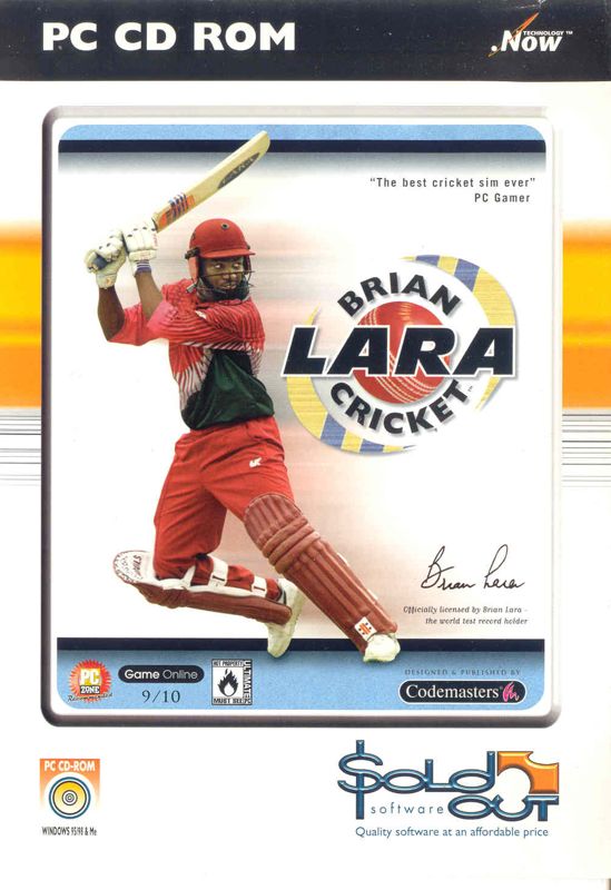 Front Cover for Brian Lara Cricket (Windows) (Sold Out Software release)