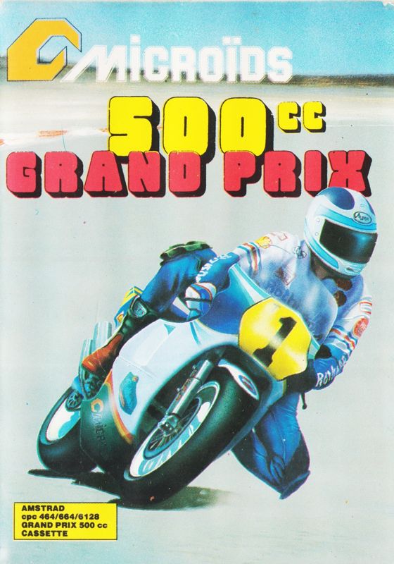 Front Cover for 500 cc Grand Prix (Amstrad CPC)