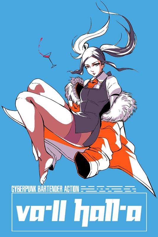 Front Cover for VA-11 HALL-A: Cyberpunk Bartender Action (Windows Apps)