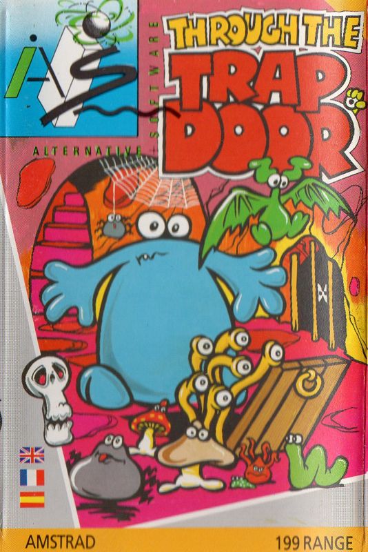Front Cover for Through the Trap Door (Amstrad CPC) (Alternative Software budget reissue)