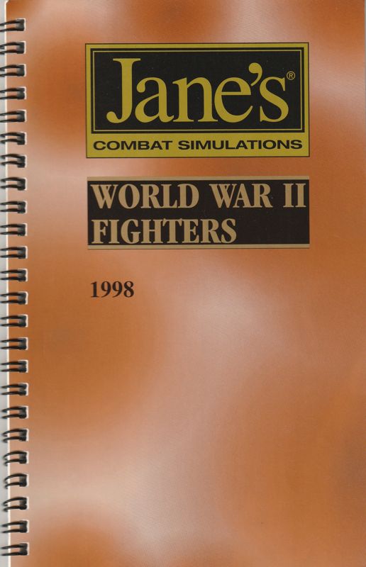 Manual for Jane's Combat Simulations: WWII Fighters (Windows): Front