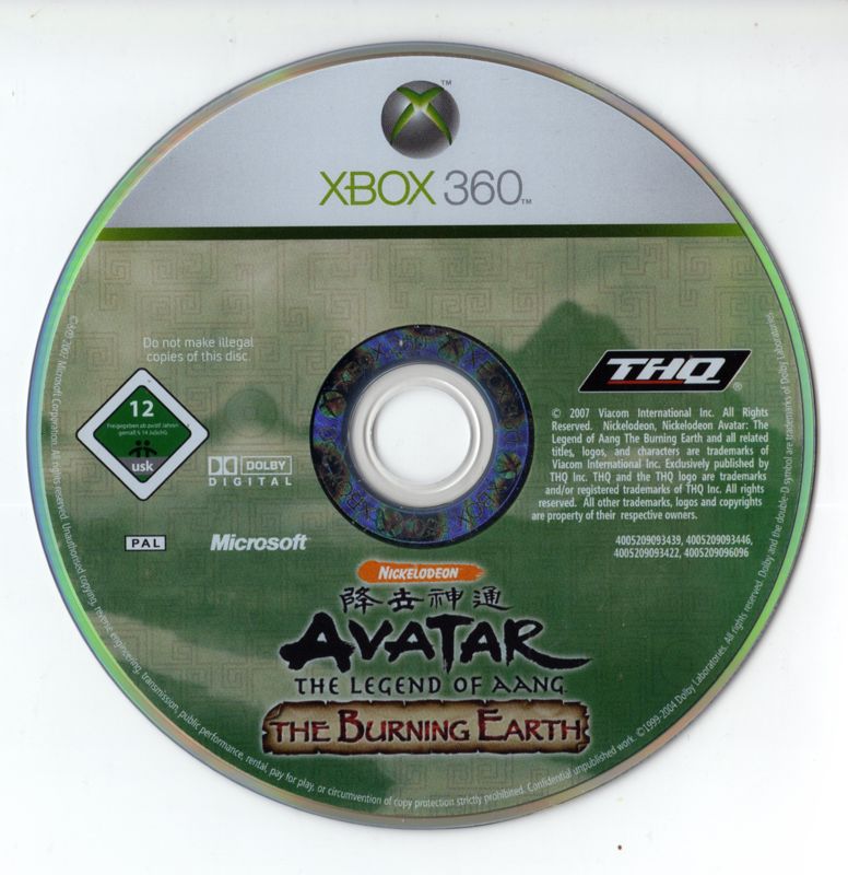 Media for Avatar: The Last Airbender - The Burning Earth (Xbox 360)