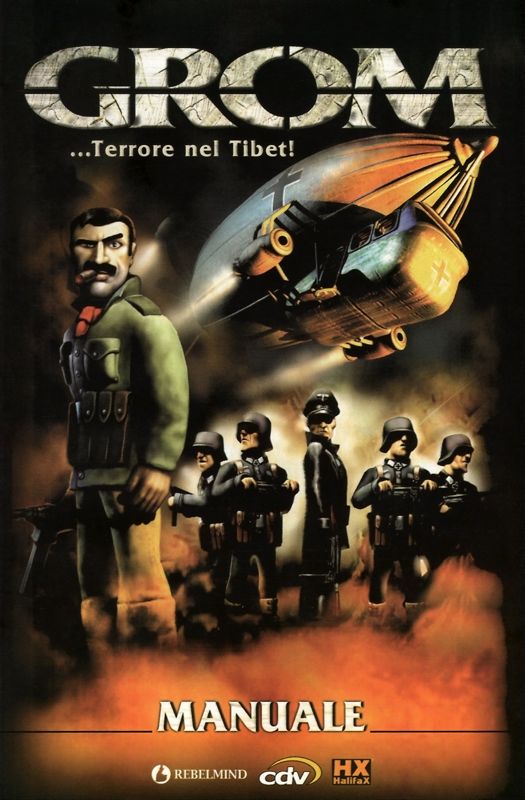 Manual for GROM: ...Terror in Tibet! (Windows): Front