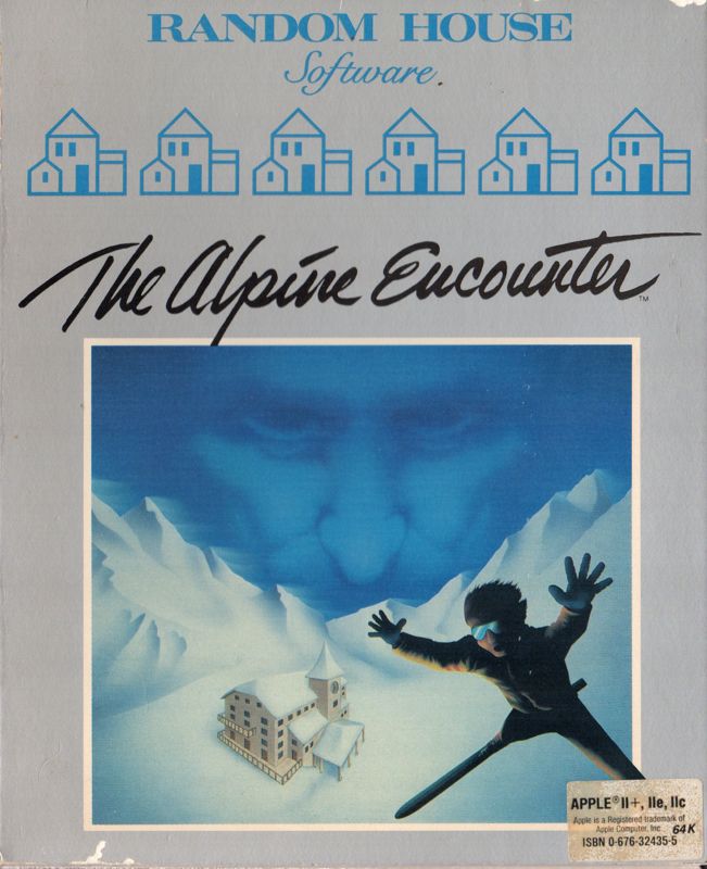 Front Cover for The Alpine Encounter (Apple II)