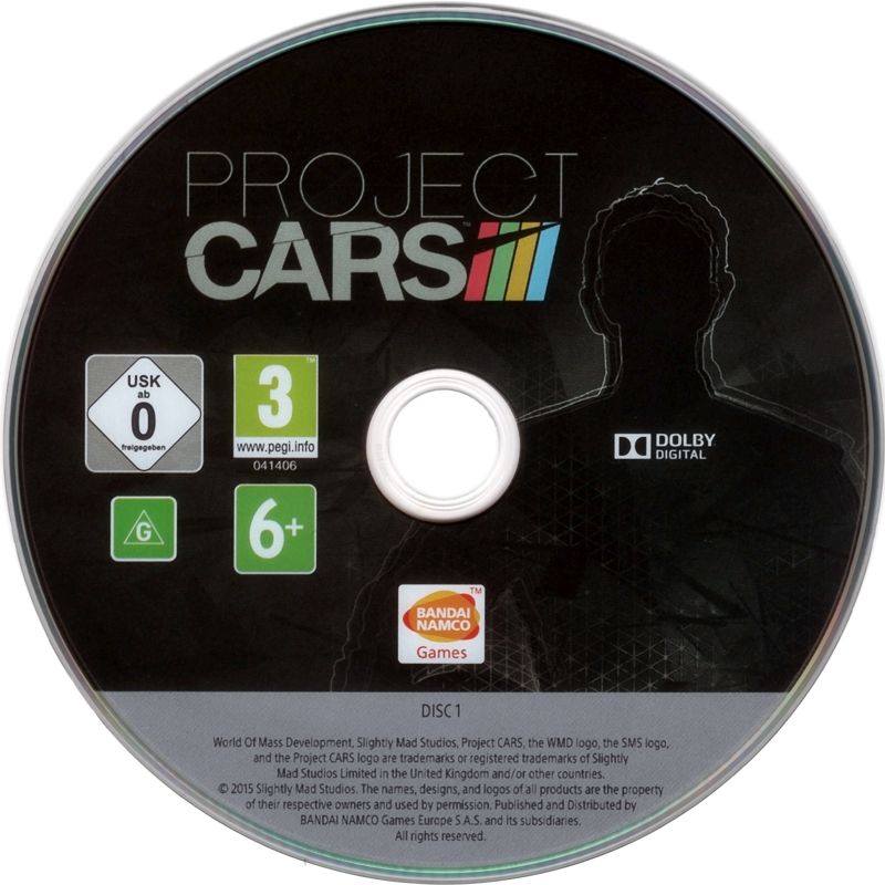 Media for Project Cars (Windows): Disc 1