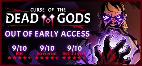 Front Cover for Curse of the Dead Gods (Windows) (Steam release): Out of Early Access (February 2021)