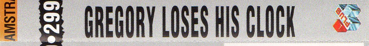 Spine/Sides for Gregory Loses His Clock (Amstrad CPC)