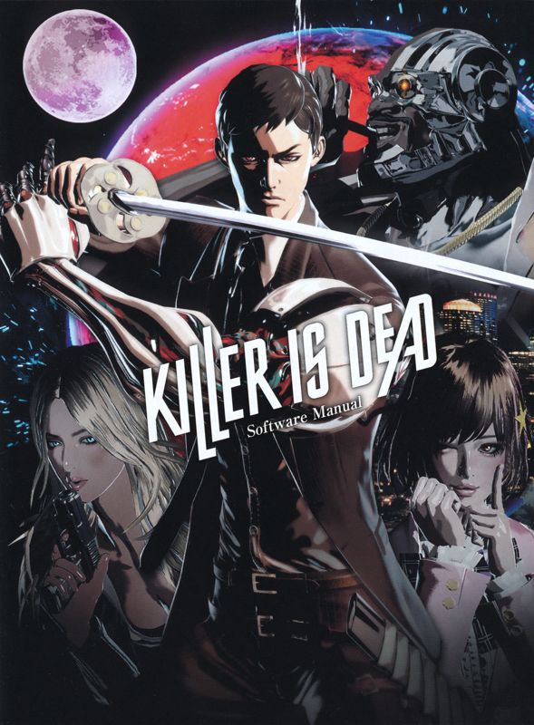 Manual for Killer Is Dead: Limited Edition (PlayStation 3): Front