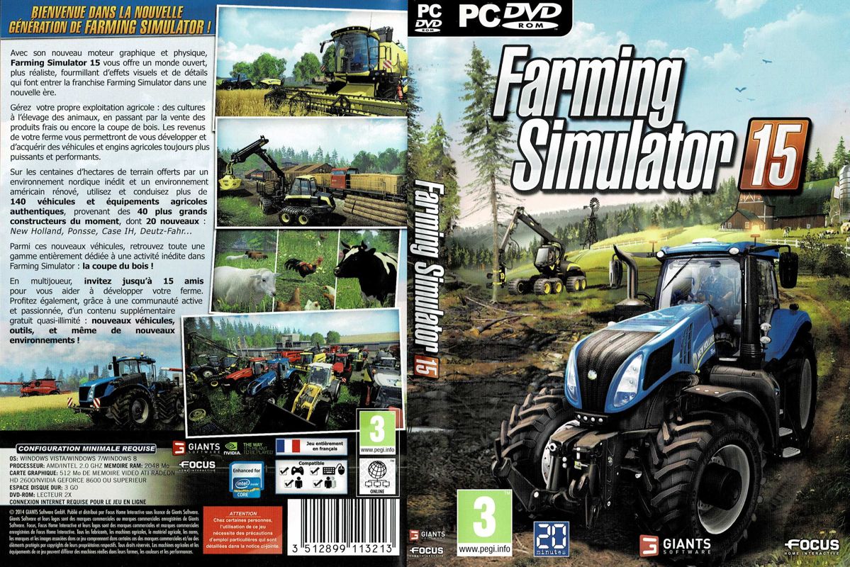 Full Cover for Farming Simulator 15 (Windows)