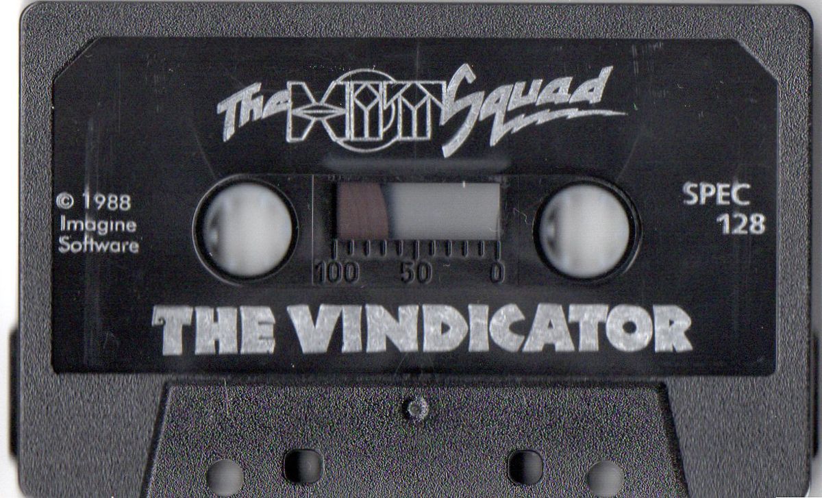 Media for The Vindicator! (ZX Spectrum) (Hit Squad budget release)
