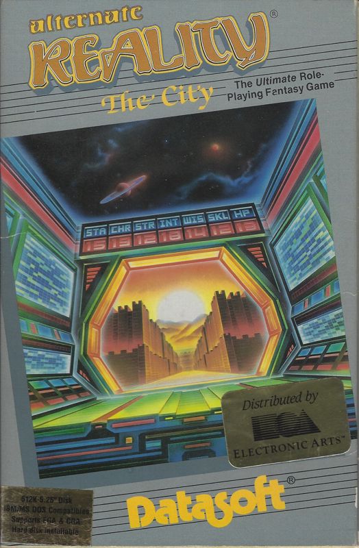 Front Cover for Alternate Reality: The City (DOS)
