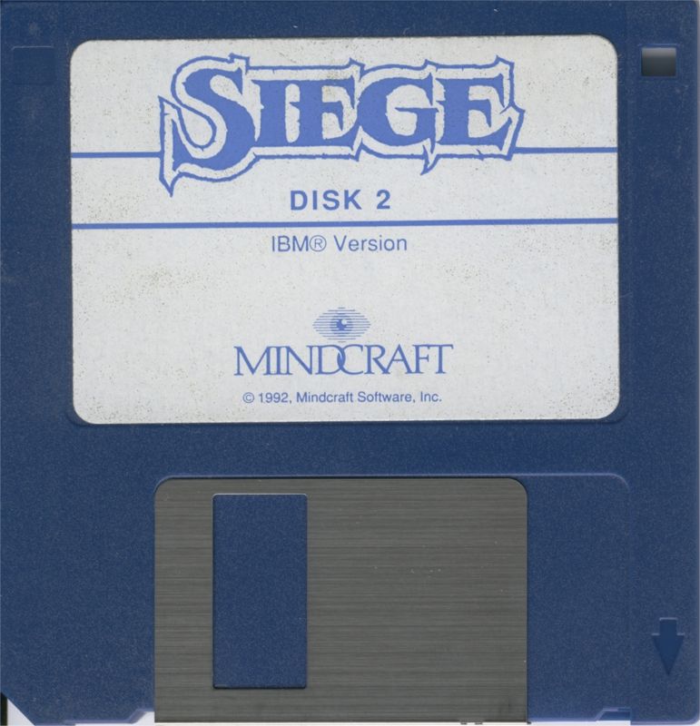 Media for Siege (DOS): Disk 2