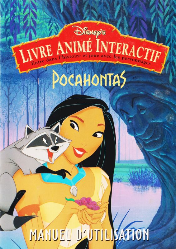 Manual for Disney's Animated Storybook: Pocahontas (Macintosh): Front (24-page)
