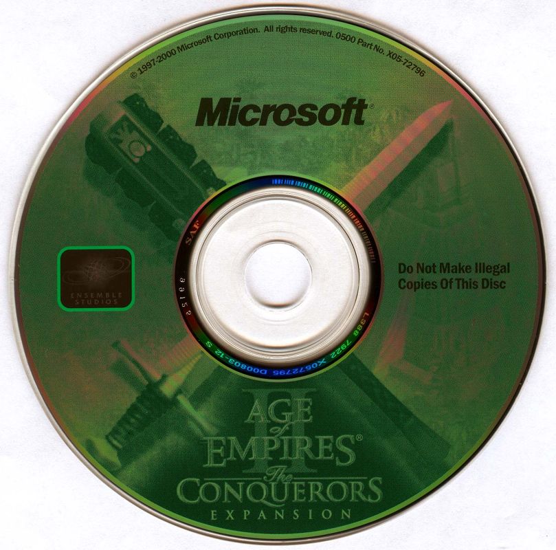 Media for Age of Empires II: The Conquerors (Windows) (Alternate set)