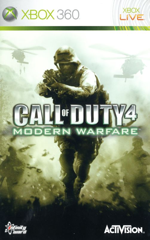Manual for Call of Duty 4: Modern Warfare (Xbox 360): Front