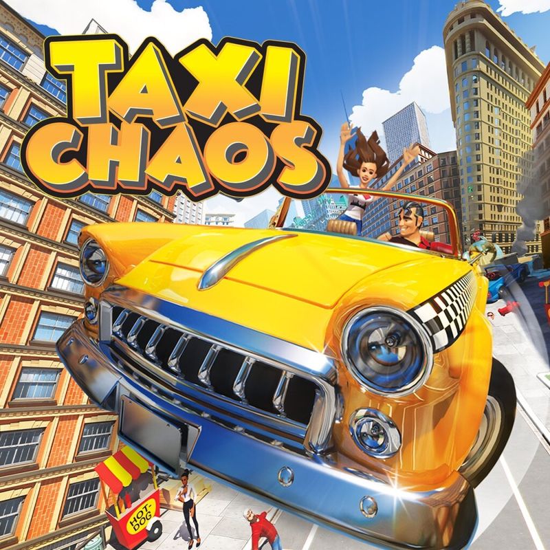 Front Cover for Taxi Chaos (PlayStation 4) (download release)