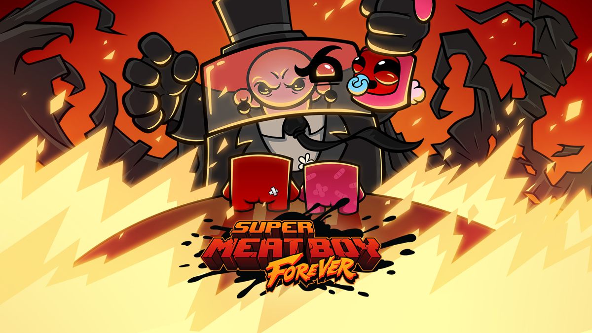 Front Cover for Super Meat Boy Forever (Nintendo Switch) (download release): 1st version