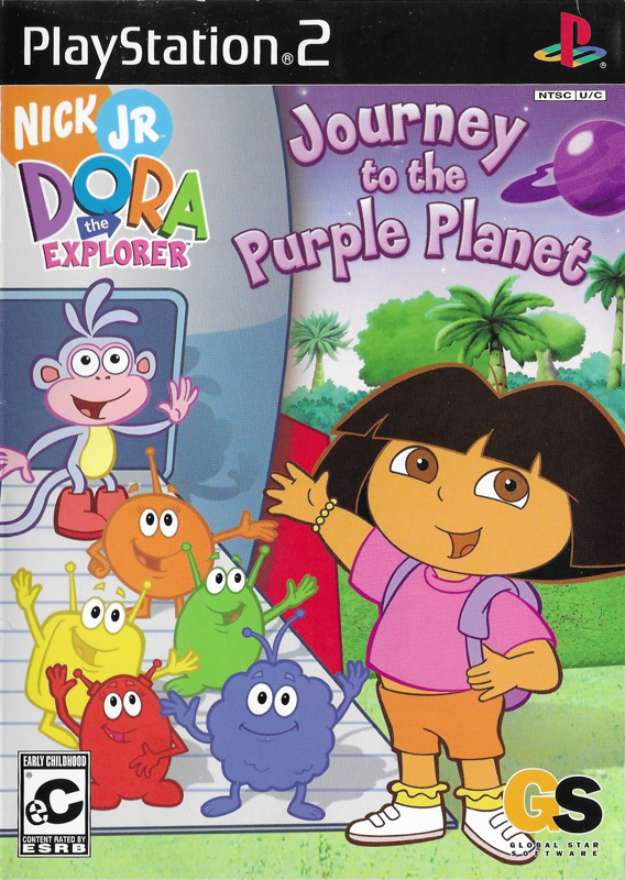 Front Cover for Dora the Explorer: Journey to the Purple Planet (PlayStation 2)