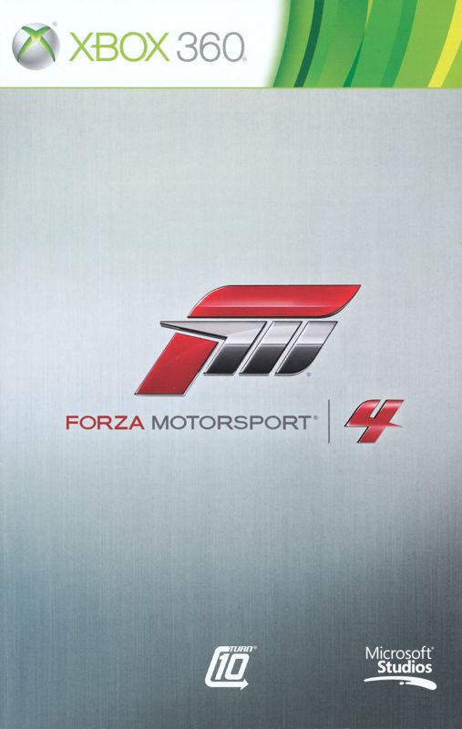 Manual for Forza Motorsport 4 (Xbox 360): Front