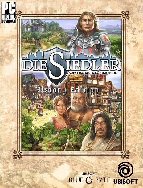 Front Cover for The Settlers: Rise of an Empire - Gold Edition (Windows) (Uplay release (History Edition))