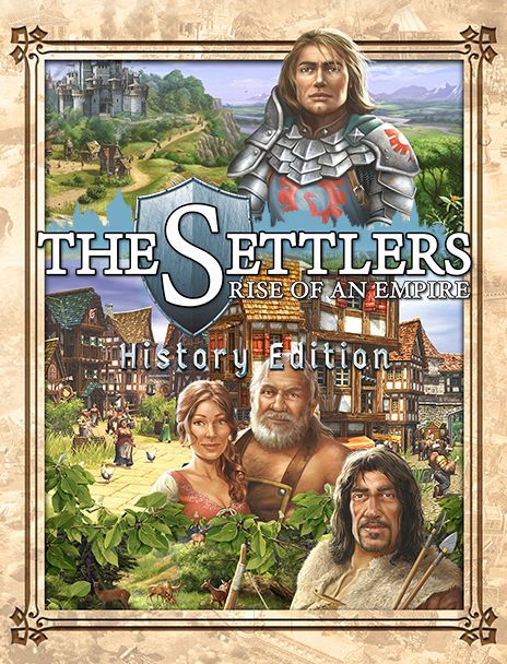 Front Cover for The Settlers: Rise of an Empire - Gold Edition (Windows) (Uplay release (History Edition))