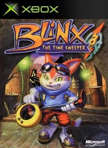 Front Cover for Blinx: The Time Sweeper (Xbox 360) (Xbox backward compatibility release)