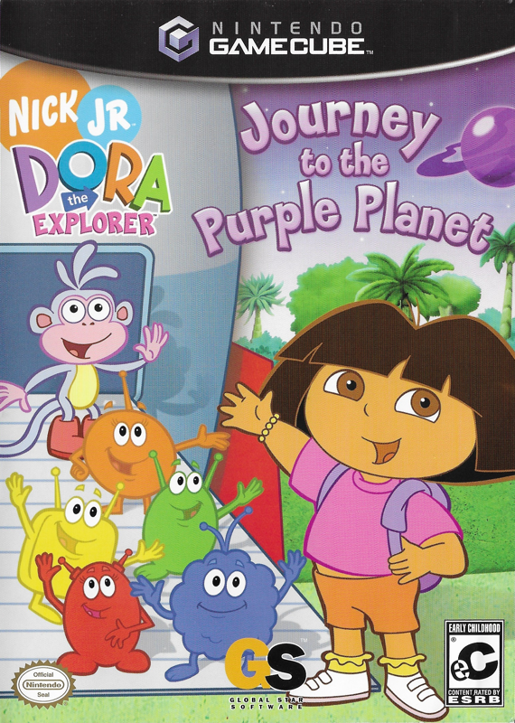 Front Cover for Dora the Explorer: Journey to the Purple Planet (GameCube)