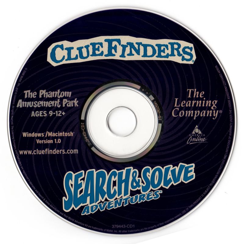 Media for ClueFinders: Search & Solve Adventures (Macintosh and Windows): Game Disc