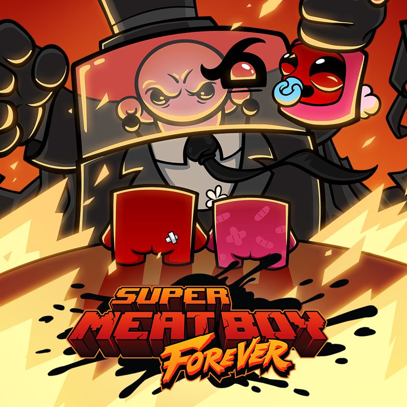 Front Cover for Super Meat Boy Forever (Nintendo Switch) (download release)