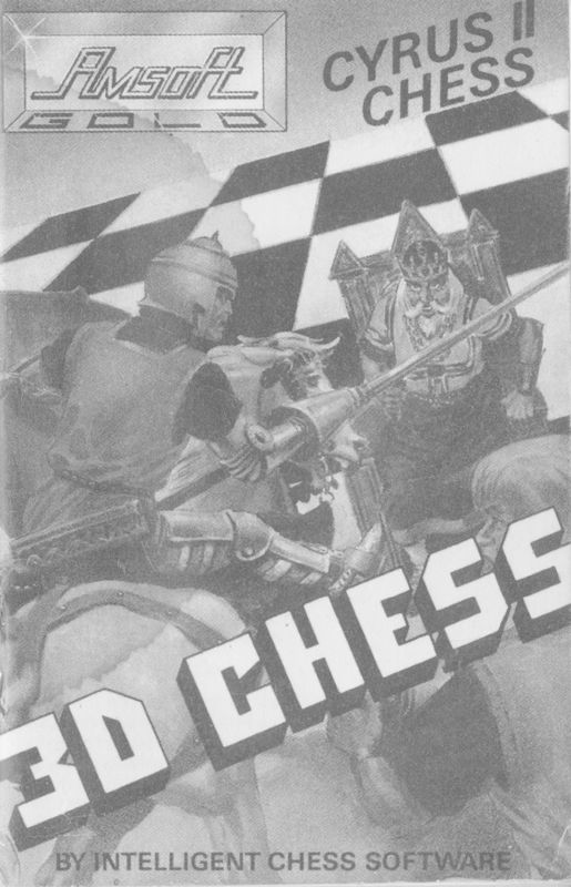 Manual for Cyrus II Chess (Amstrad CPC) (#46026): Front (20-page/Back is blank)