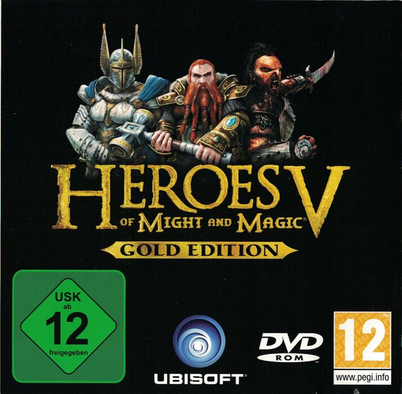 Front Cover for Heroes of Might and Magic V: Gold Edition (Windows) (Software Pyramide release)