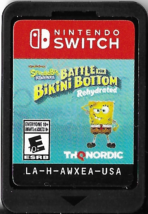 Media for SpongeBob SquarePants: Battle for Bikini Bottom - Rehydrated (Nintendo Switch)
