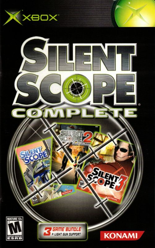 Manual for Silent Scope Complete (Xbox): Front