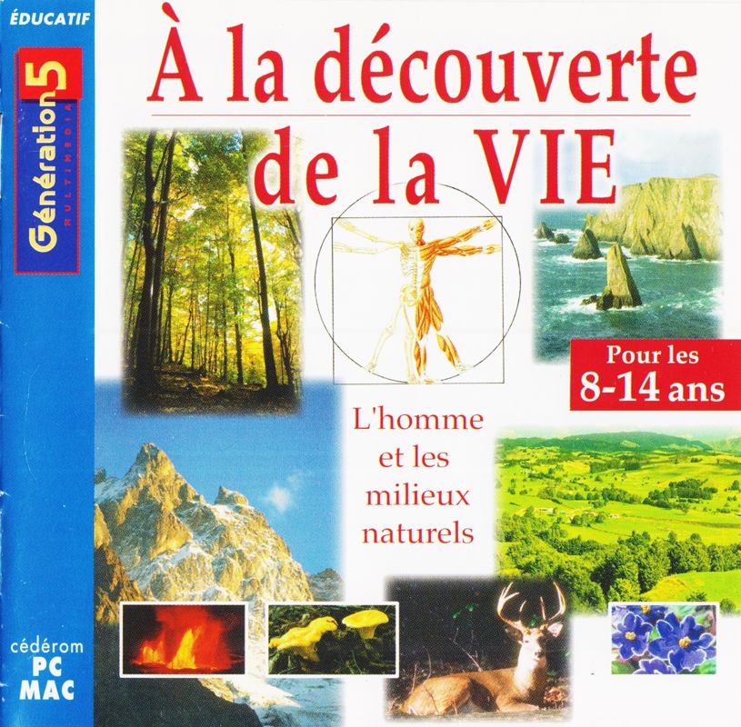 Front Cover for À la découverte de la VIE (Macintosh and Windows and Windows 3.x)