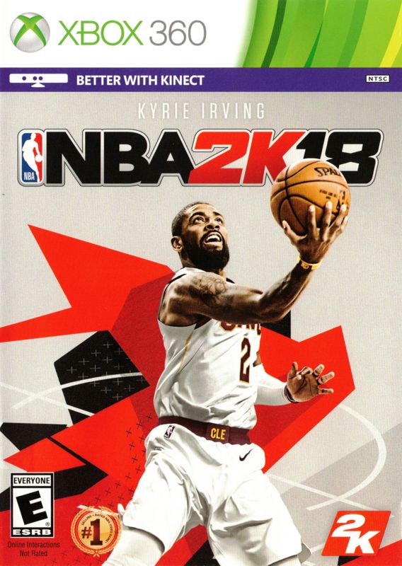 Front Cover for NBA 2K18 (Xbox 360)