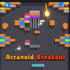 Front Cover for Arcanoid Breakout (Windows Apps and Xbox One) (download release)