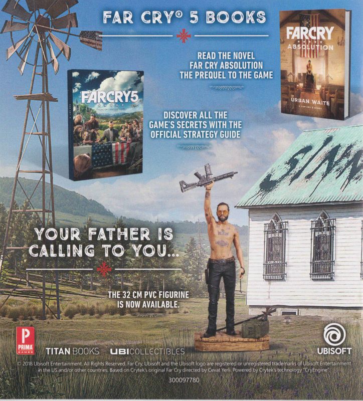 Manual for Far Cry 5 (Deluxe Edition) (Xbox One): Back