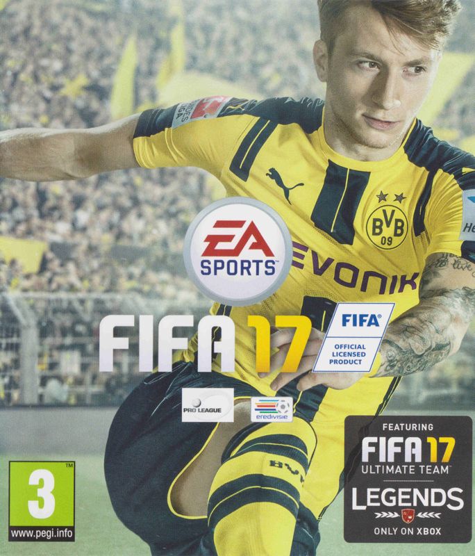 Front Cover for FIFA 17 (Xbox One)