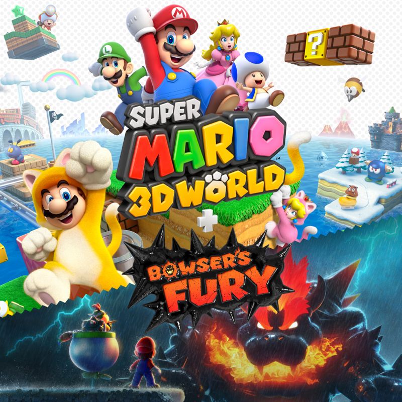 Front Cover for Super Mario 3D World + Bowser’s Fury (Nintendo Switch) (download release)