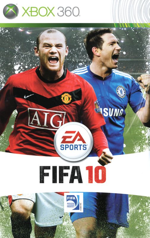 Manual for FIFA Soccer 10 (Xbox 360) (Localized version): Front