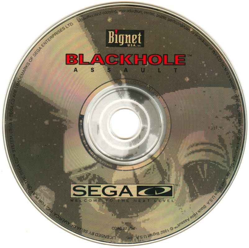 Media for Blackhole Assault (SEGA CD)
