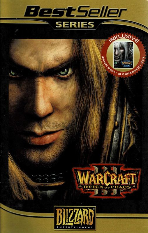 WarCraft III: Gold Edition cover or packaging material - MobyGames