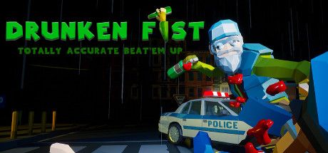 Front Cover for Drunken Fist: Totally Accurate Beat 'em Up (Windows) (Steam release)