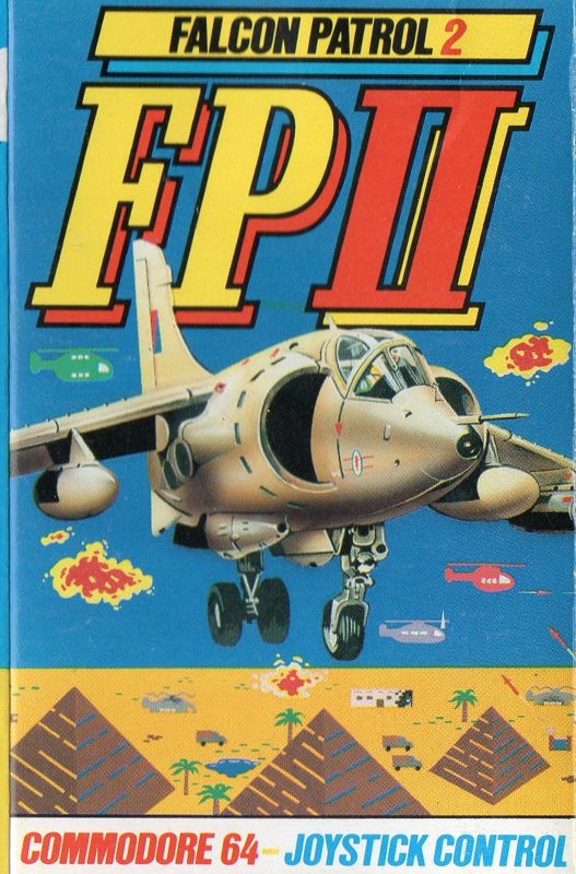 Front Cover for Falcon Patrol II (Commodore 64)