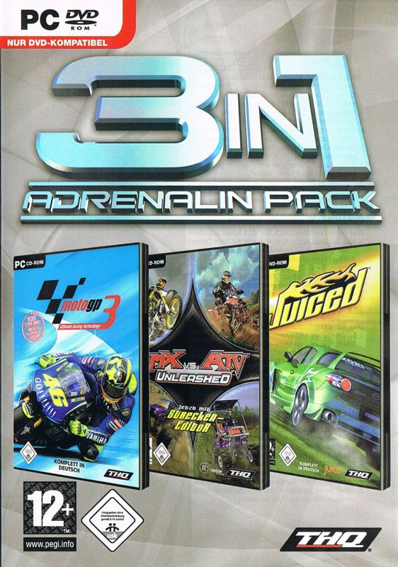 Front Cover for 3in1 Adrenalin Pack (Windows) (First release)
