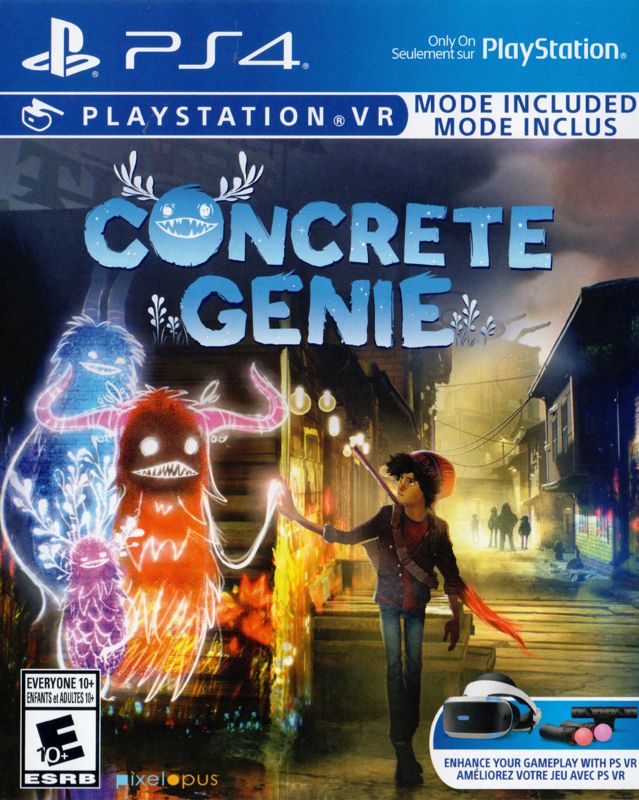 Front Cover for Concrete Genie (PlayStation 4)