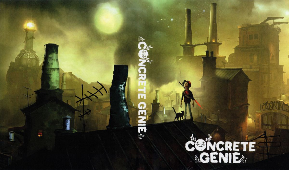 Inside Cover for Concrete Genie (PlayStation 4)