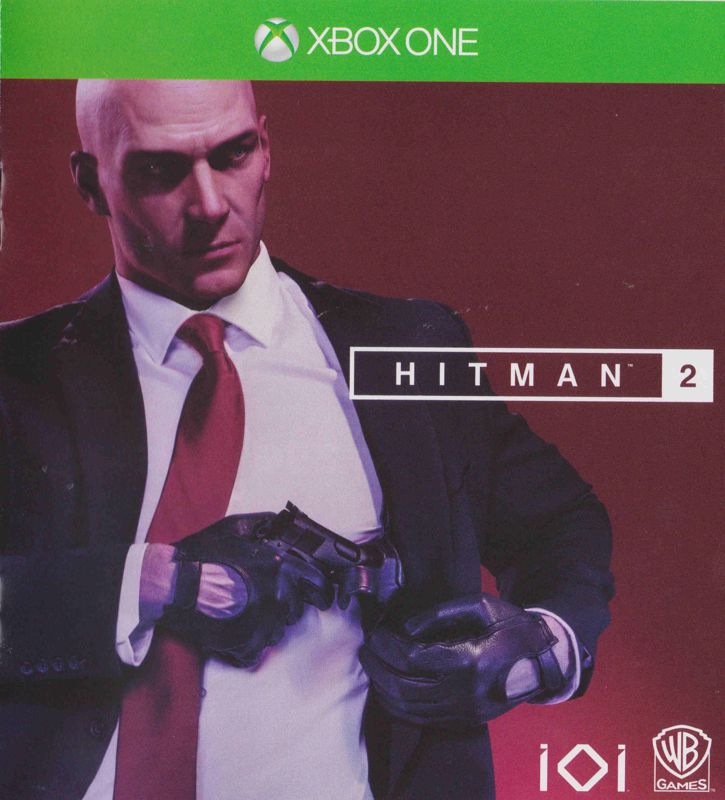 Manual for Hitman 2 (Xbox One): Front