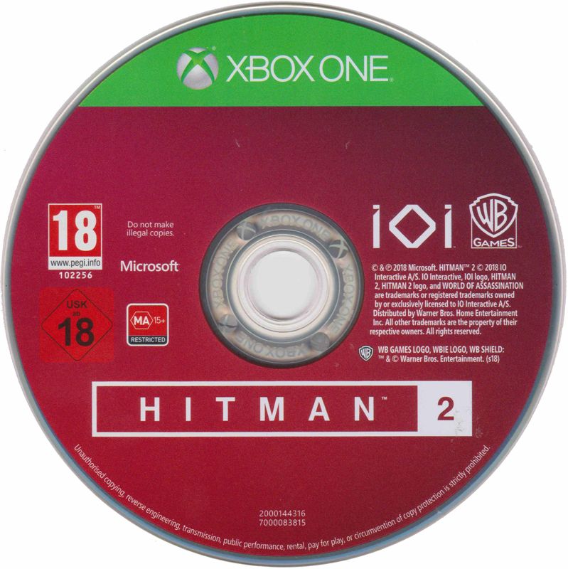 Media for Hitman 2 (Xbox One)